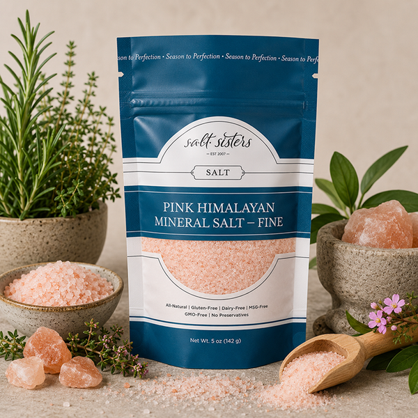 Pink Himalayan Mineral Salt – Fine 5oz