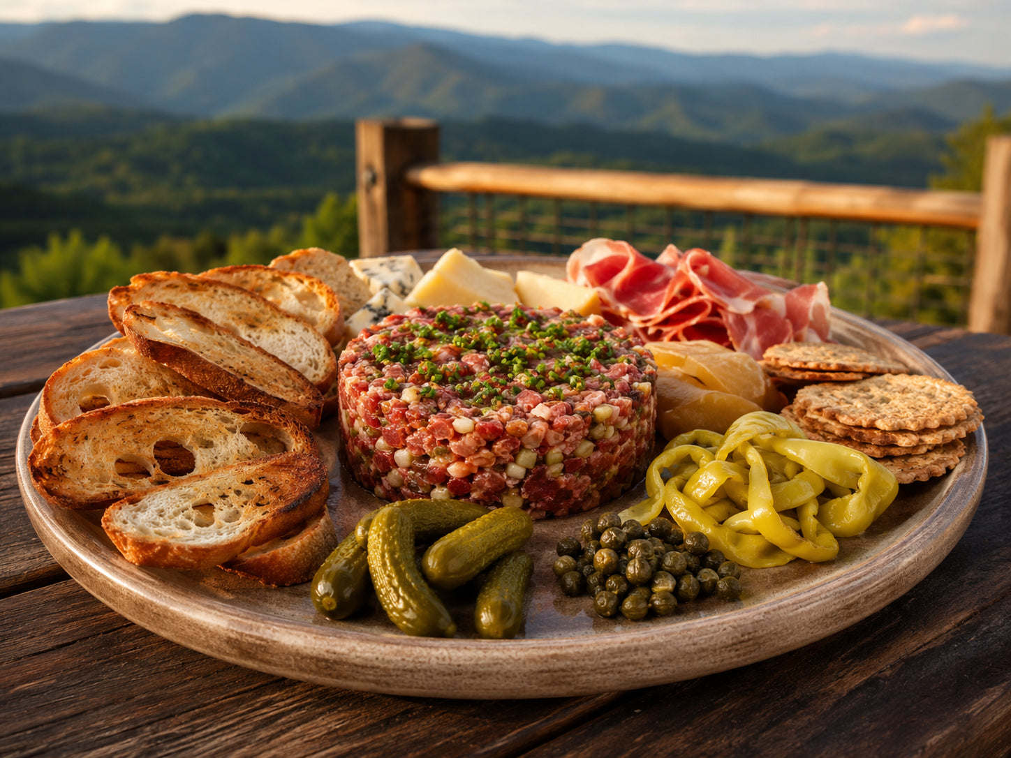 Cabin Charcuterie Tartar
